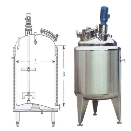 生物学家Gärtank des Rührsystems